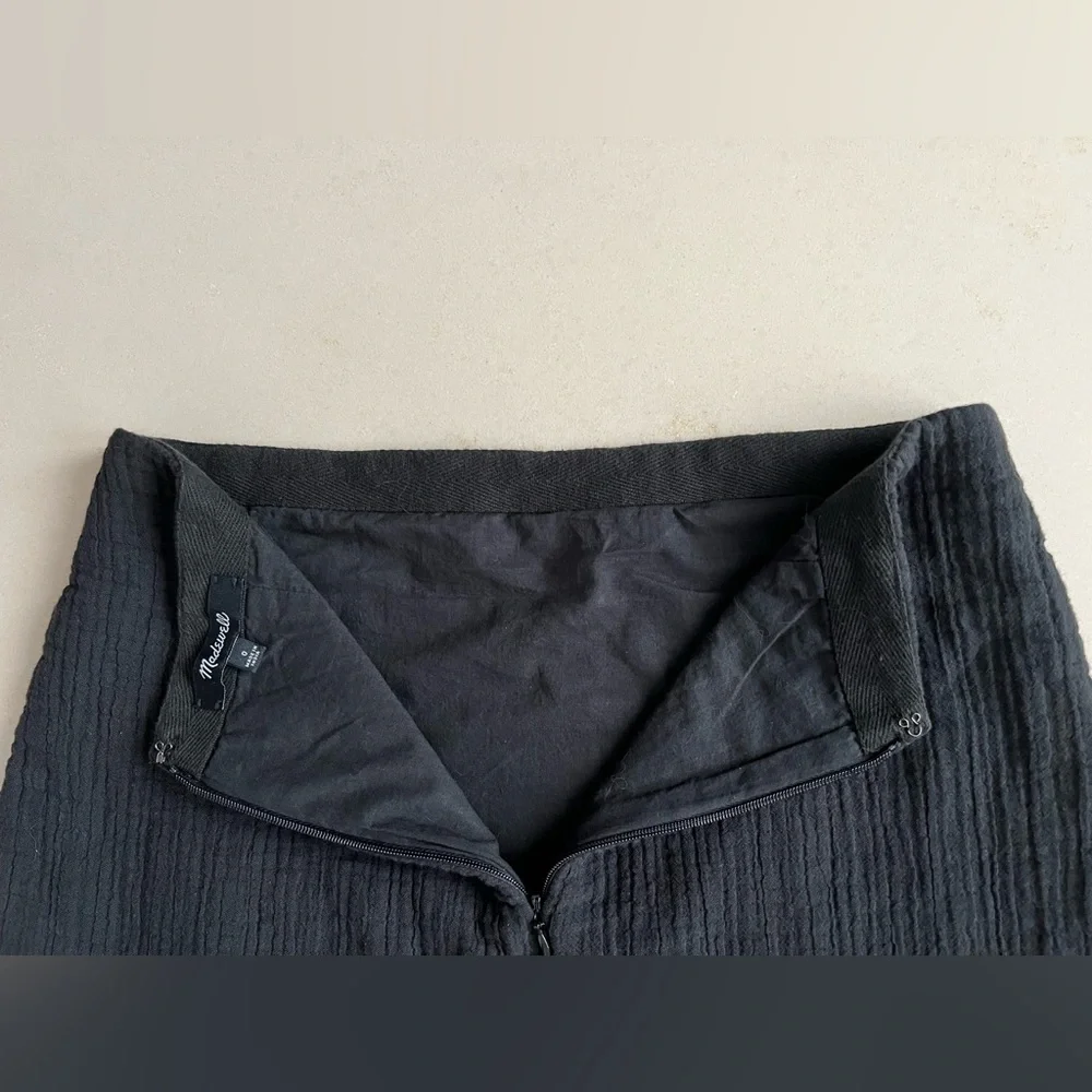 🖤Madewell Hideaway Black Fringe Skirt - Picture 9 of 14